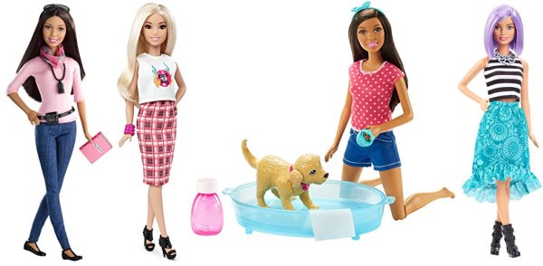 barbie careers farm vet doll & playset