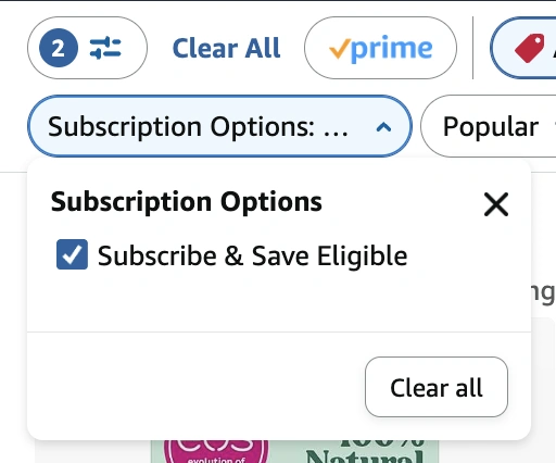 Subscribe & Save Eligible