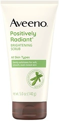 Aveeno Radiant Exfoliating Facial Scrub, Brightening with Soy Extract, 5 FL OZ