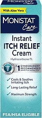 Monistat Instant Itch Relief Cream for Women, Maximum Strength, 1 oz