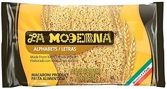 La Moderna Alphabet Pasta, Noodles, Durum Wheat, Protein, Fiber, Vitamins, 7 Oz