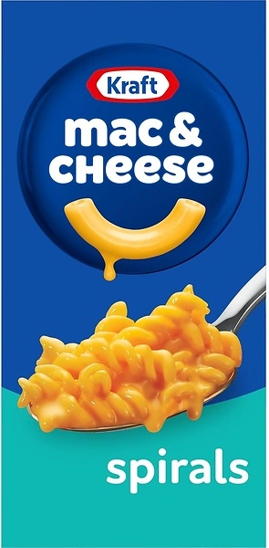 Kraft Spirals Original Macaroni & Cheese Dinner (5.5 oz Box)