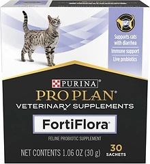 Purina Pro Plan FortiFlora Cat Probiotic Supplement for Cats, 30 ct. Box
