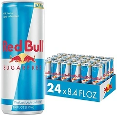 Red Bull Sugar Free Energy Drink, 8.4 Fl Oz, 24 Cans