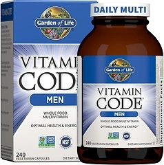 GARDEN OF LIFE Vitamin Code Men's Multivitamin, 240 CT