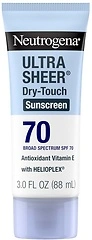 Neutrogena Ultra Sheer SPF 70 Sunscreen Lotion, 3 Fl Oz