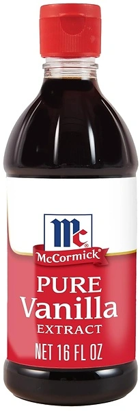 McCormick All Natural Pure Vanilla Extract, 16 fl oz, Madagascar Vanilla Beans