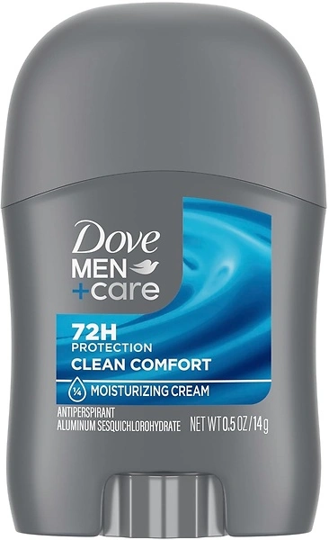 DOVE MEN + CARE Clean Comfort Antiperspirant Deodorant Stick, 0.5 oz, 48-Hour