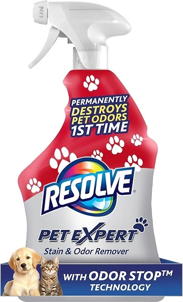 Resolve Pet Expert Stain and Odor Remover, Carpet Cleaner, 22 oz