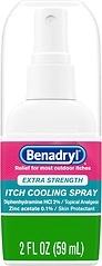 Benadryl Extra Strength Anti-Itch Cooling Spray, 2 fl. oz for Fast Relief