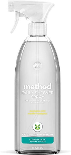 Method Daily Shower Spray Cleaner, Eucalyptus Mint, 28 oz