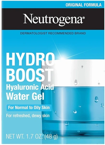 Neutrogena Hydro Boost Water Gel, Hyaluronic Acid Face Moisturizer, 1.7 fl. oz.