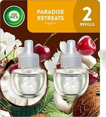 Air Wick Plug in Scented Oil Refill, 2ct, Paradise Retreat, Air Freshener