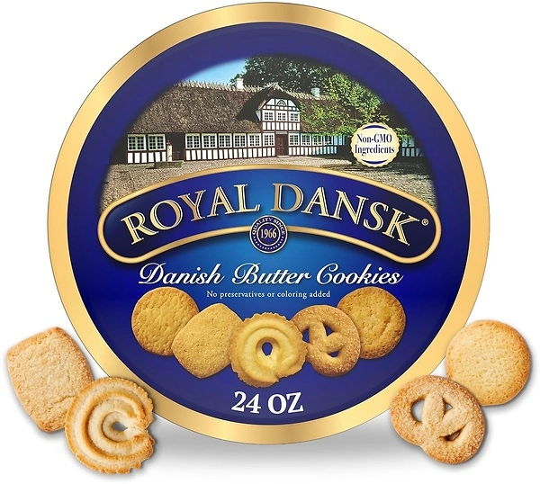 Royal Dansk Danish Butter Cookies, 24 Oz.