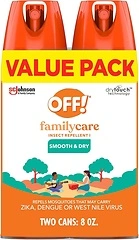 OFF! Family Care Insect & Mosquito Repellent, 15% DEET, 4 oz, 2 Count
