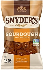 Snyder's of Hanover Sourdough Hard Pretzels, 16 Oz Bag