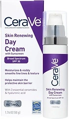 CeraVe SPF 30 Anti-Wrinkle Face Cream with Retinol, 1.76 oz
