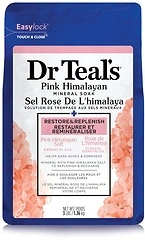 Dr Teal's Epsom Salt Magnesium Soak, Restore & Replenish, Pink Himalayan, 3 lbs