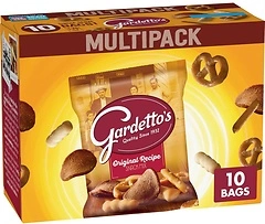 Gardetto's Snack Mix, Original Recipe, Single Serve Bags Multipack, 10 Ct, 17.5 oz