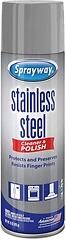 Sprayway Water-Based Stainless Steel Cleaner, 15 Fl Oz