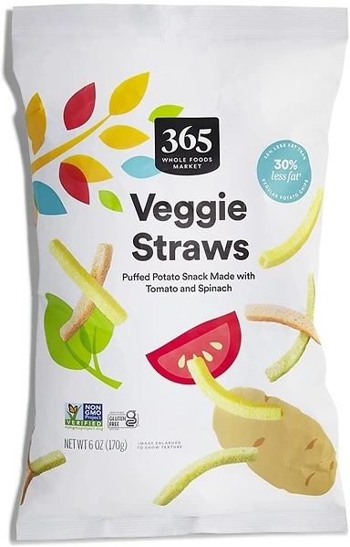 365 by Whole Foods Market, Original Veggie Straws, 6 Ounce