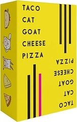 Taco Cat Goat Cheese Pizza Card Game for Family Game Night, 2-8 Players