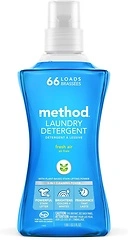 Method Liquid Laundry Detergent, Fresh Air, 66 Loads, Plant-Based Stain Remover
