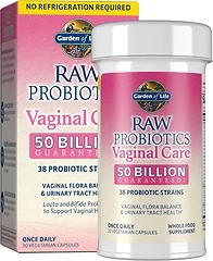 Garden of Life Raw Probiotics for Women's Vaginal Care, 30 Vegetarian Capsules
