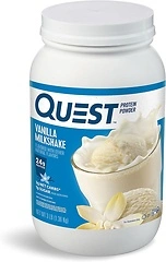 Quest Nutrition Vanilla Milkshake Protein Powder, 24g Protein, 3 Pound, 43 Servings