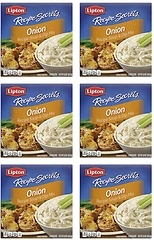Recipe Secrets Lipton Soup and Dip Mix, Onion, 2 oz, 6 Pack