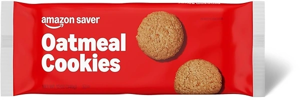 Amazon Saver Crispy Oatmeal Cookies, 12 ounce