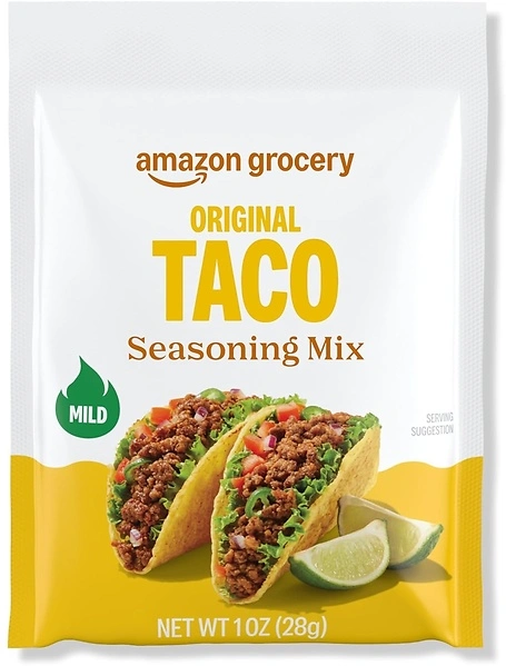 Amazon Brand - Happy Belly Taco Seasoning Mix, 1 ounce