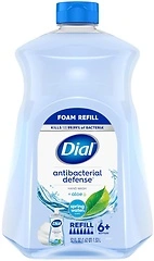 Dial Antibacterial Foaming Hand Soap Refill, Spring Water, 52 fl oz