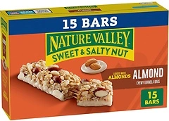 Nature Valley Granola Bars, Sweet and Salty Nut, Almond, 1.2 oz, 15 ct