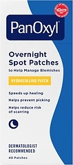 PanOxyl PM Overnight Spot Patches, Advanced Hydrocolloid Healing, 40 Count