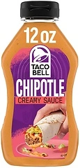 Taco Bell Creamy Chipotle Sauce, 12 fl oz Bottle