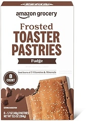 Amazon Fresh, Frosted Fudge Toaster Pastries, 8 Count