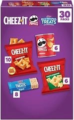 Kellogg's Snacks Mega Variety Pack, Lunch Snacks, 30.1oz Box, 30 Packs