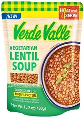 Verde Valle Vegetarian Lentil Soup 15.2 oz