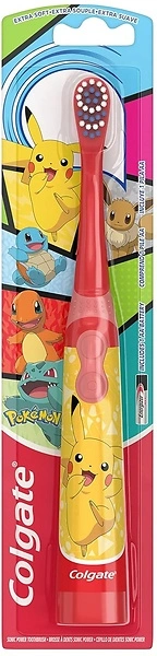 Colgate Kids Powered Vibrating Toothbrush, Pokemon