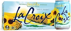 La Croix Sparkling Water, Sunshine, 8 Pack – Zero Sugar, Zero Calories, Zero Sodium