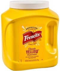 French's Classic Yellow Mustard, 105 oz - Bulk Container of Tangy Yellow Mustard