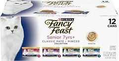 Purina Fancy Feast High Protein Senior Wet Cat Food Variety Pack, 24 Cans