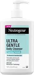 Neutrogena Ultra Gentle Foaming Facial Cleanser, Fragrance Free, 16 Fl Oz