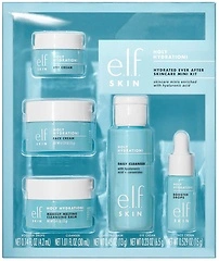 e.l.f. SKIN Holy Hydration Mini Kit, Cleanser, Makeup Remover, Moisturizer