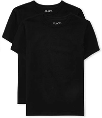 The Children's Place Boys' Basic V Neck T - Shirt 2 Pack