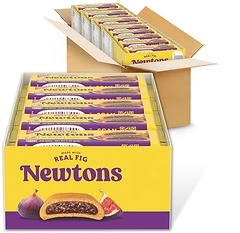 Newtons Fig Bars, Soft Fruit Chewy Cookies, 40 Snack Packs (2 Per Pack, 4 Boxes)