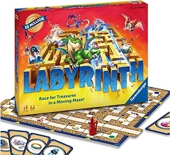 Ravensburger Labyrinth Family Board Game, Kids/Adults 7+, 2-4 Players, ASIN: 26448