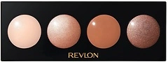 Revlon Creme Eyeshadow Palette, Illuminance Eye Makeup, 710 Not Just Nudes, 0.12 Oz