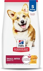 Hill's Science Diet Adult 1 - 6 Small Kibble Dry Dog Food, Chicken & Barley, 5 lb